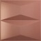 Ekena Millwork 11 7/8in. W x 11 7/8in. H Aberdeen EnduraWall Decorative 3D Wall Panel Covers 0.98 Sq. Ft. WP12X12ABFCP - alternate 1